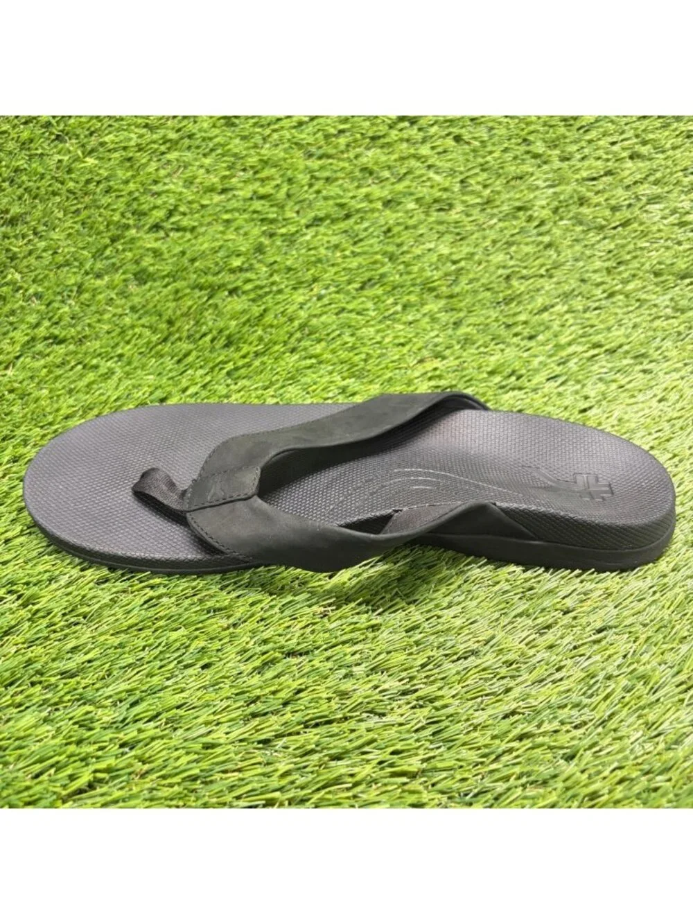 Kuru Kala 2 Mens Size 12 Black Beach Walking Outdoor Flip Flop Thong Sandals